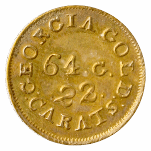(1835-1837) C. Bechtler $2.50 64 grains 22 Carat K-11 PCGS AU53 CAC