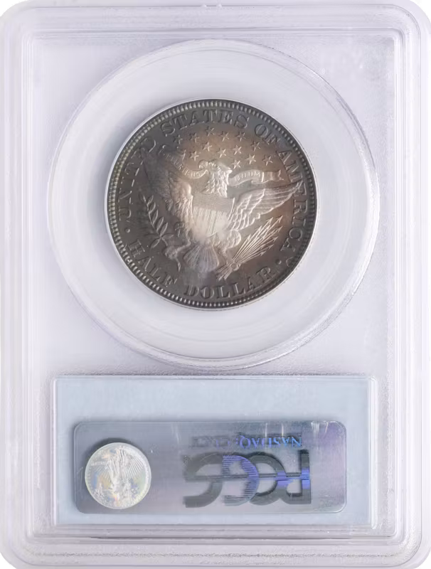 1901 BARBER HALF PCGS PCGS PR67 CAC 1901 BARBER HALF PCGS PCGS PR67 CAC