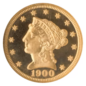 1900 $2.50 Liberty NGC PR68 CAC Ultra Cameo
