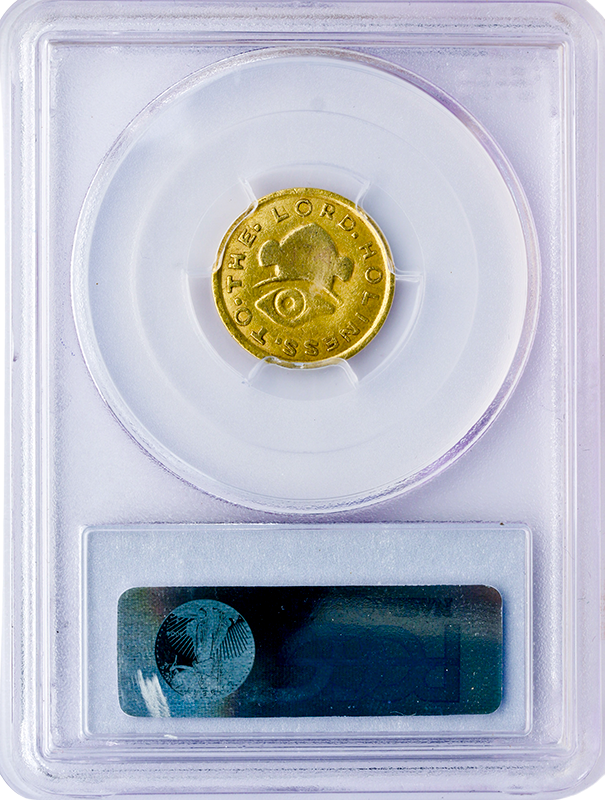 1849 $2.50 Mormon PCGS AU55 CAC
