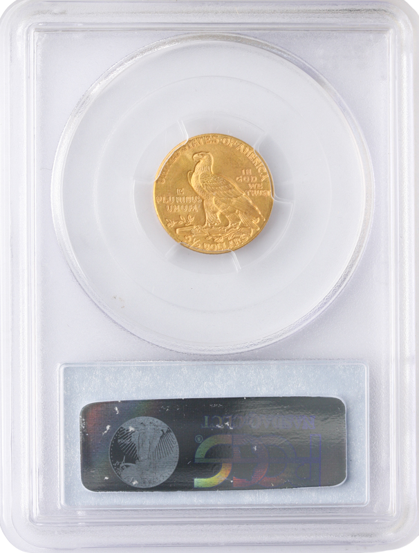 1911 $2.50 Indian PCGS MS65 CAC