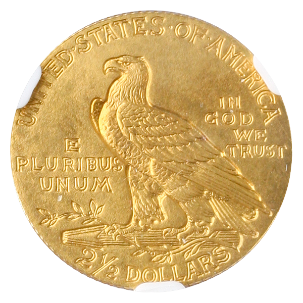 1910 $2.50 Indian NGC PR66 CAC