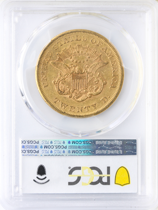 1864 $20 Liberty PCGS AU55 CAC 1864 $20 Liberty PCGS AU55 CAC