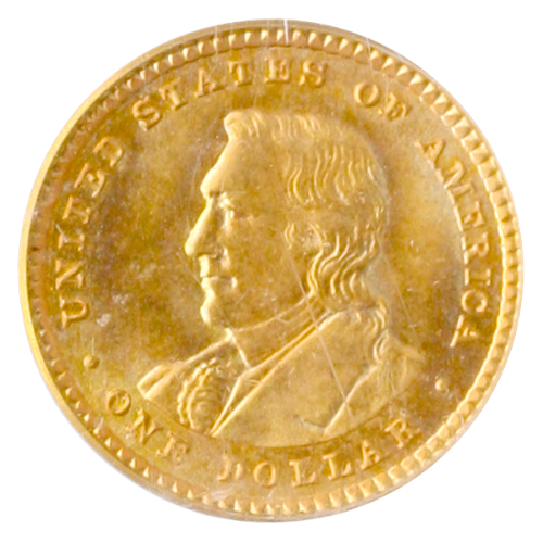 1905 $1 Lewis and Clark PCGS MS66 CAC