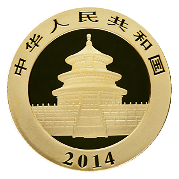 1/4 oz Chinese Gold Panda Coin (Circulated, Dates Vary)