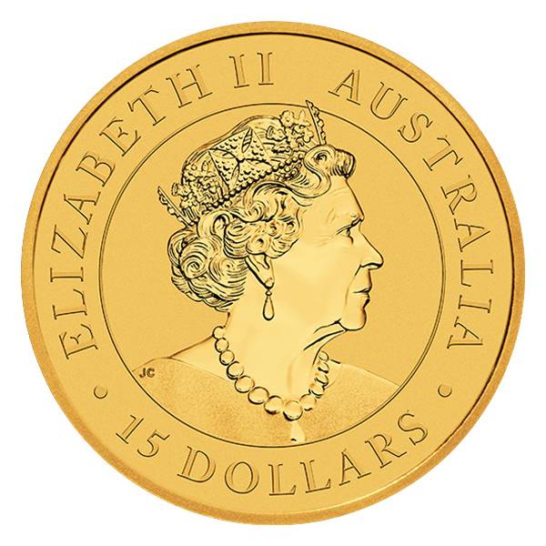 Kookaburra - 1/10 oz Australian Gold Coin (Circulated, Dates Vary)