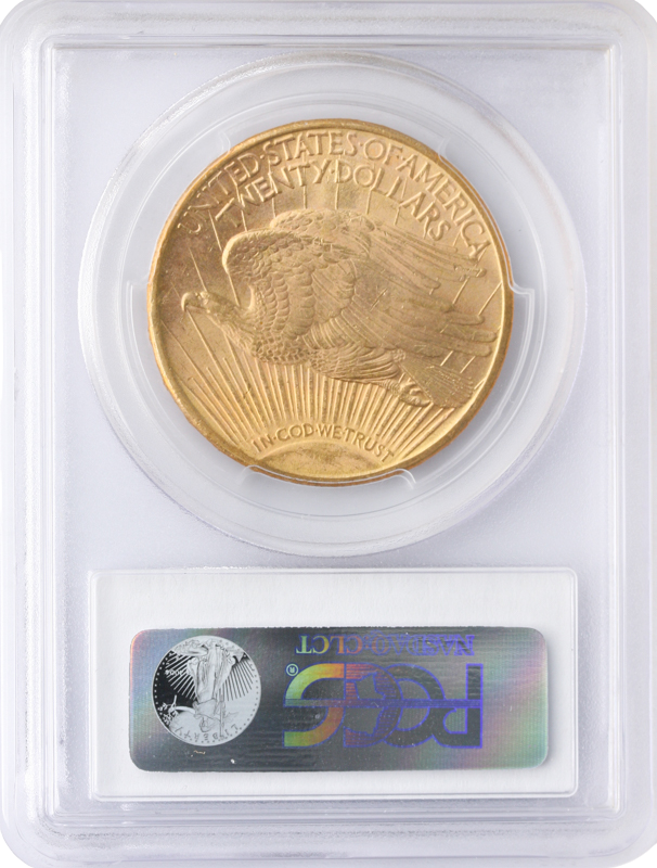 1909-S $20 Saint Gaudens PCGS MS64