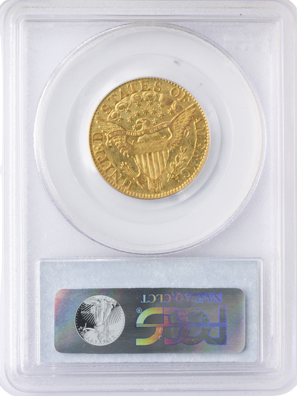 1802/1 $5 Draped Bust PCGS AU53