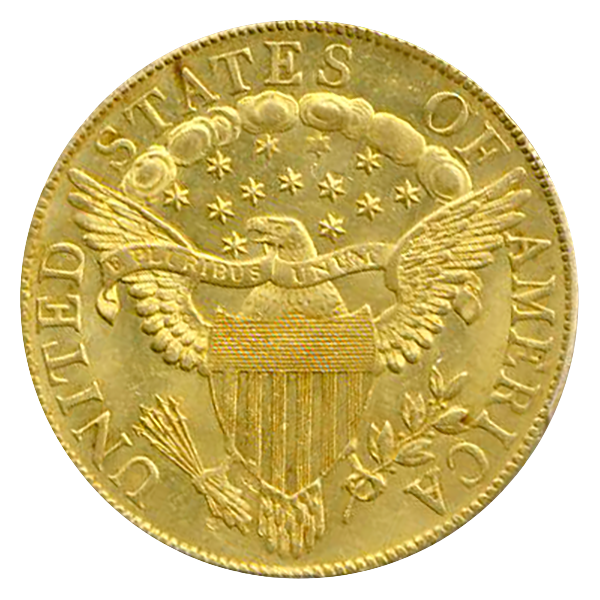 1801 $10 Draped Bust PCGS MS64 CAC 1801 $10 Draped Bust PCGS MS64 CAC