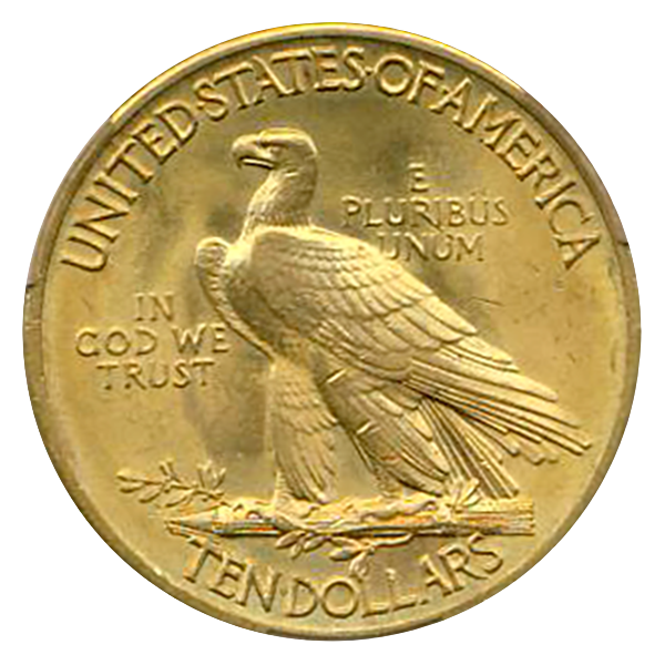 1915 $10 Indian CACG MS64