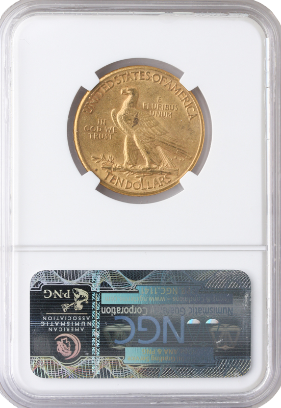 1913-S $10 Indian NGC AU55 CAC