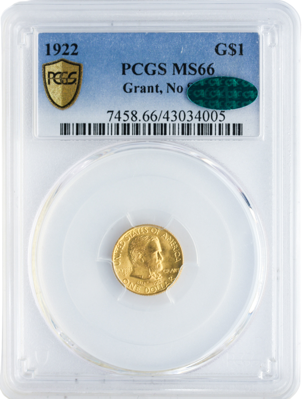 1922 Grant No Star PCGS MS66 CAC