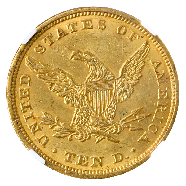 1847 $10 Liberty NGC MS61 CAC