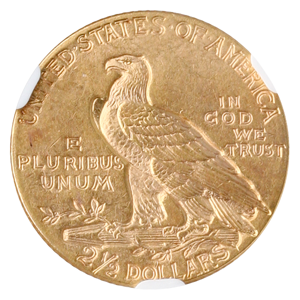 1914 $2.50 Indian NGC MS63 CAC
