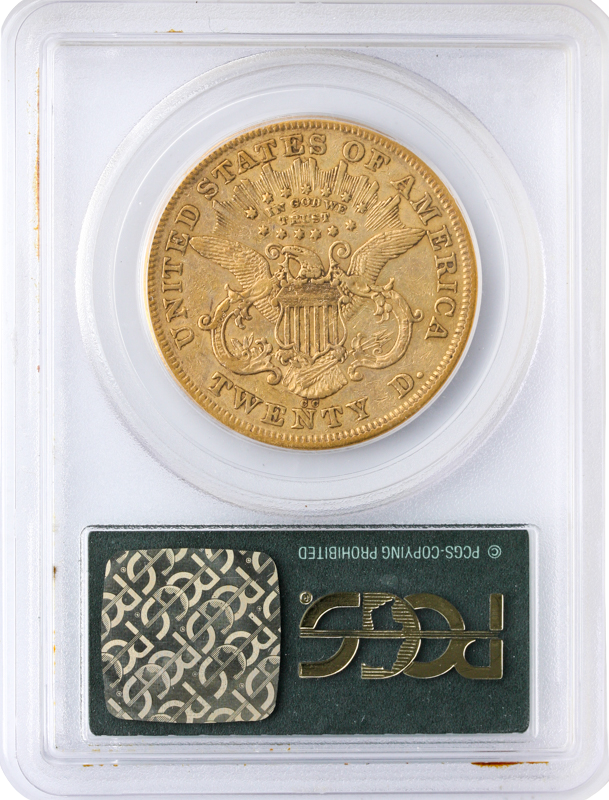 1872-CC $20 Liberty PCGS VF35 CAC