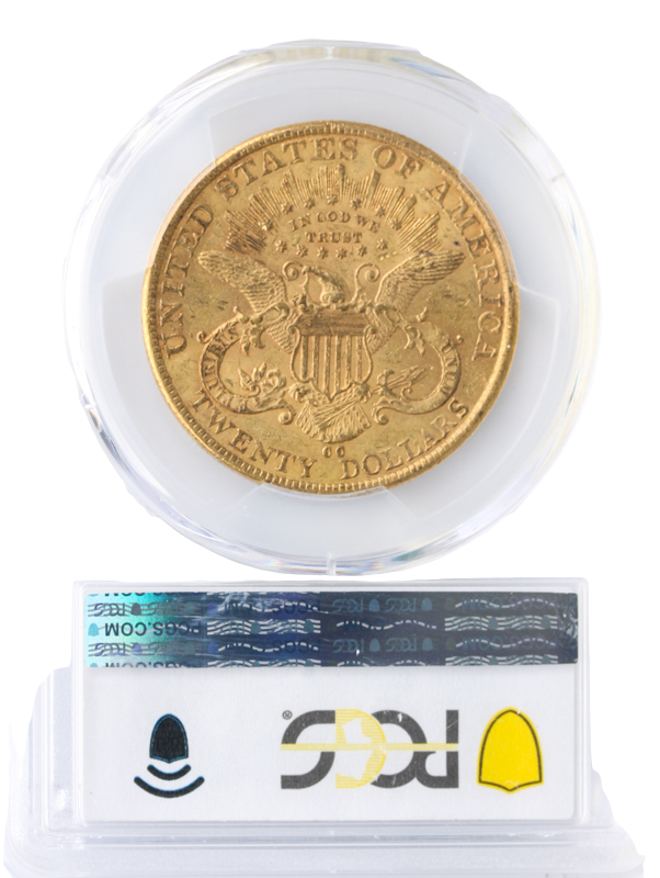 1890-CC $20 Liberty PCGS AU58 CAC
