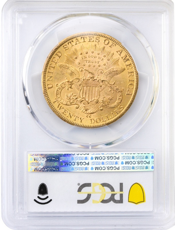1884-CC $20 Liberty PCGS MS62 CAC