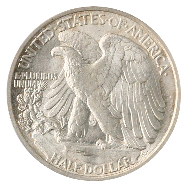 1916-D Walking Liberty Half Dollar PCGS MS64