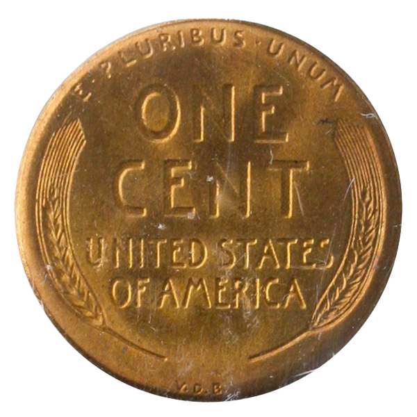 1909-S VDB Lincoln Cent PCGS MS65 RD CAC