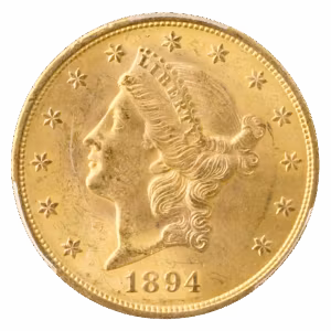 1894-S $20 Liberty PCGS MS63 CAC