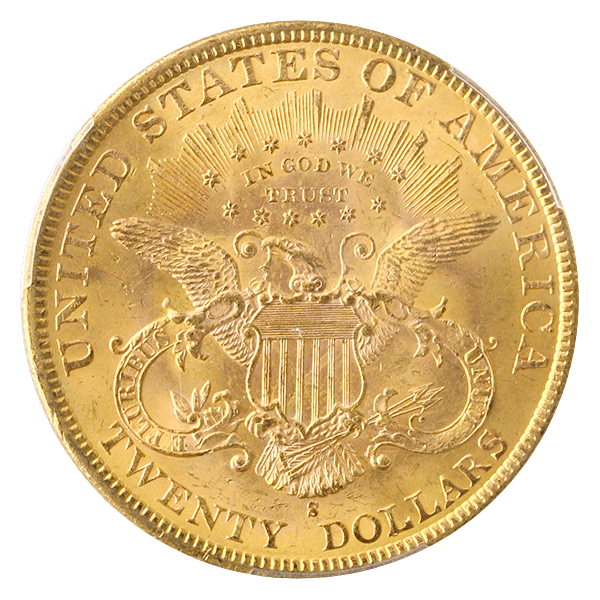 1894-S $20 Liberty PCGS MS63 CAC