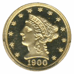 1900 $2.50 Liberty Deep Cameo PCGS PR67 CAC