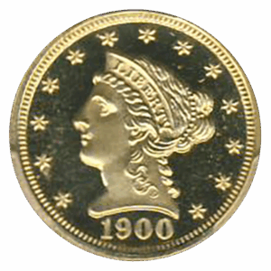 1900 $2.50 Liberty Deep Cameo PCGS PR67 CAC