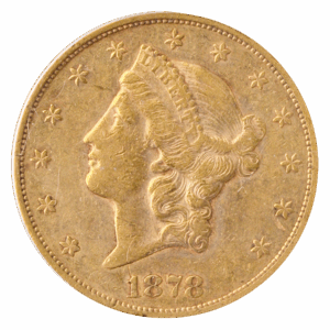 1878-CC $20 Liberty PCGS XF40 CAC