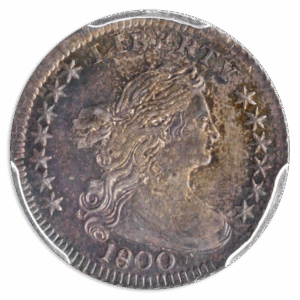 1800 DRAPED BUST Half Dime LIBEKTY  PCGS MS65 + CAC