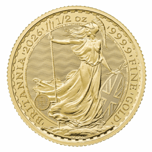 2026 1/2 oz British Gold Britannia