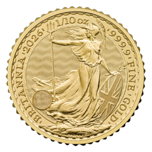 2026 1/10 oz British Gold Britannia