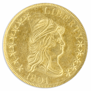 1801 $10 Draped Bust NGC MS60