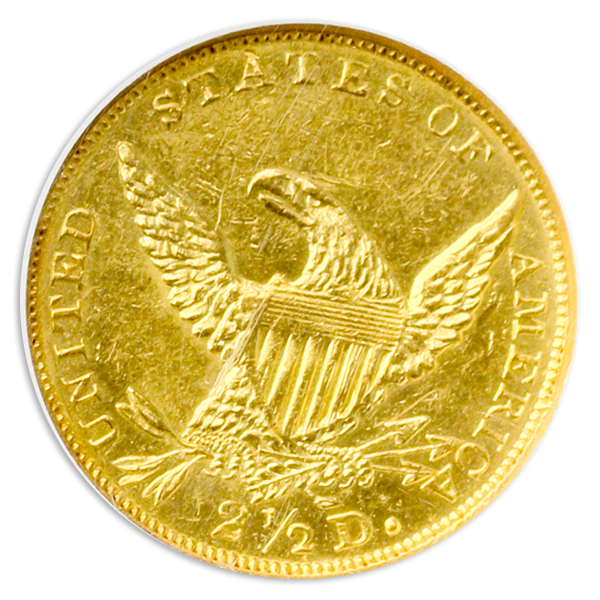 1836 $2.50 Classic NGC MS60 1836 $2.50 Classic NGC MS60