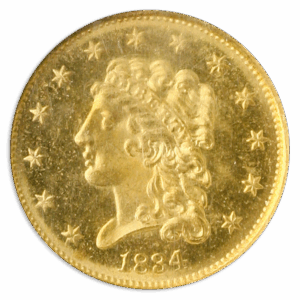 1834 $2.50 Classic NGC MS66 CAC 1834 $2.50 Classic NGC MS66 CAC