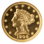 1906 $2.50 Liberty NGC PR66 Cameo CAC