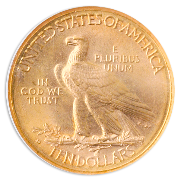 1910-D $10 Indian NGC MS65 1910-D $10 Indian NGC MS65