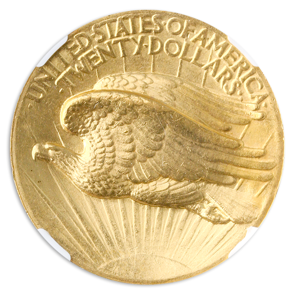 1907 $20 Saint Gaudens High Relief Wire Edge NGC MS63 1907 $20 Saint Gaudens High Relief Wire Edge NGC MS63