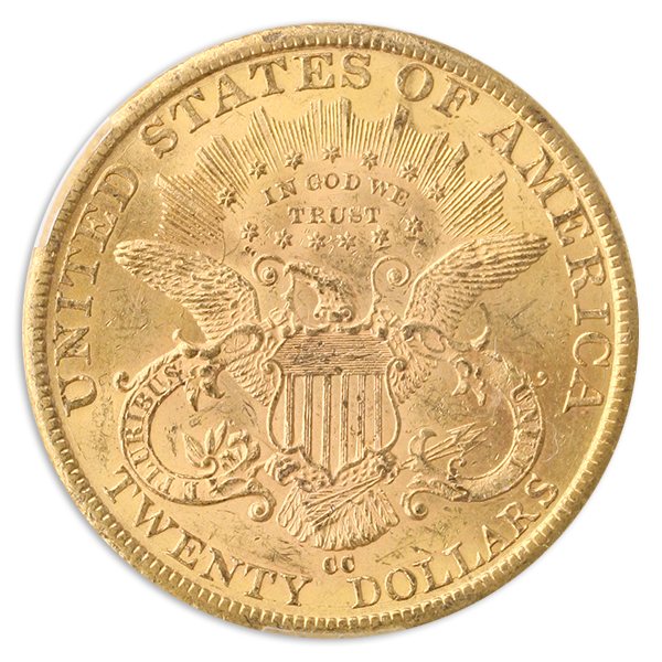 1882-CC $20 Liberty CACG MS61 1882-CC $20 Liberty CACG MS61
