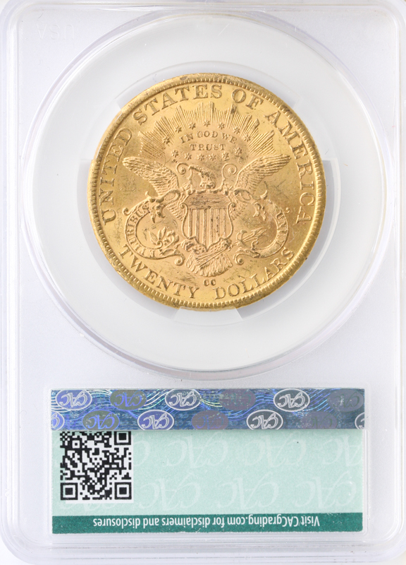 1882-CC $20 Liberty CACG MS61 1882-CC $20 Liberty CACG MS61