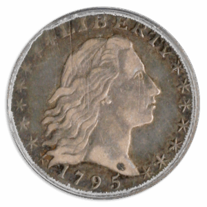 1795 Flowing Hair Half Dime PCGS XF45 CAC