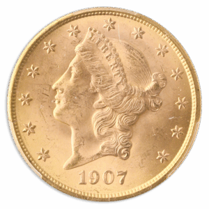1907 $20 Liberty PCGS MS64 CAC 1907 $20 Liberty PCGS MS64 CAC