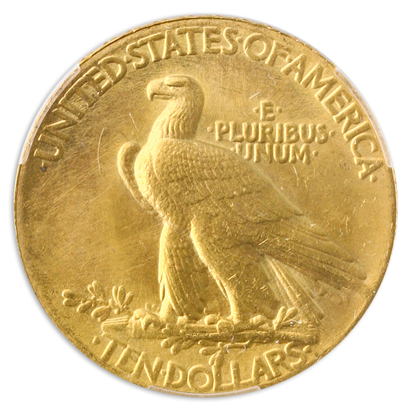 1907 $10 Indian Wire Edge CACG MS64 + 1907 $10 Indian Wire Edge CACG MS64 +
