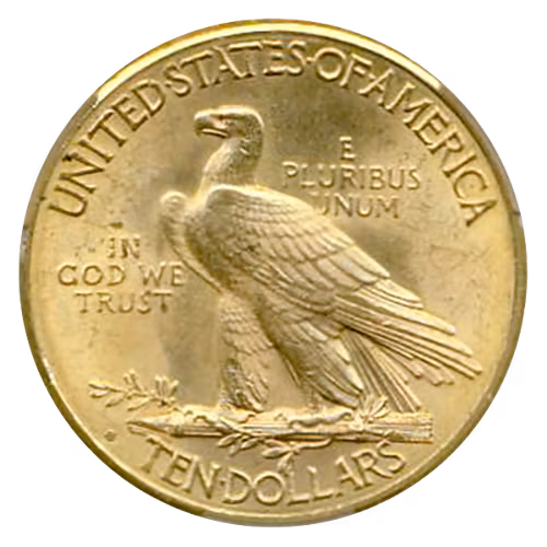 1912-S $10 Indian CACG MS65