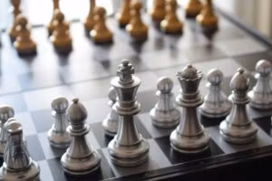 Chess board and pieces