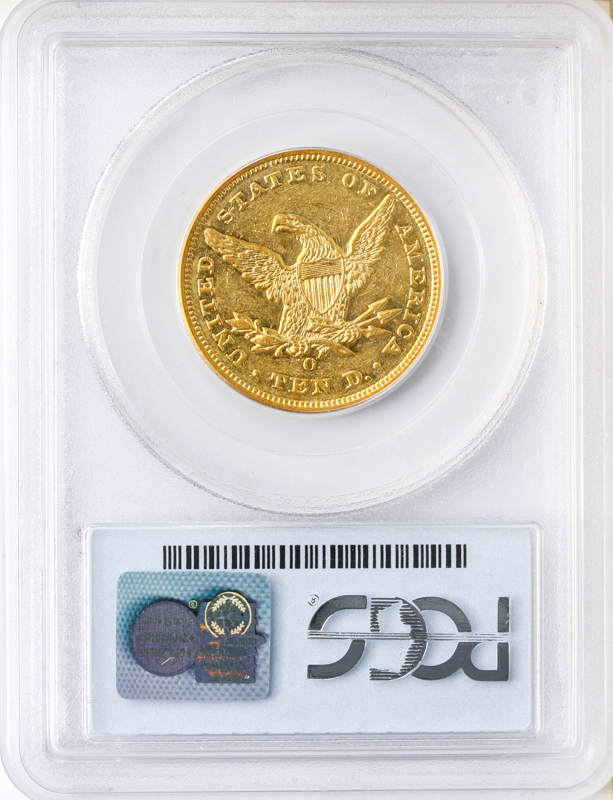 1860-O $10 Liberty PCGS AU55