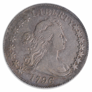 1796 Draped Bust Half Dollar 15 Stars PCGS XF40 CAC