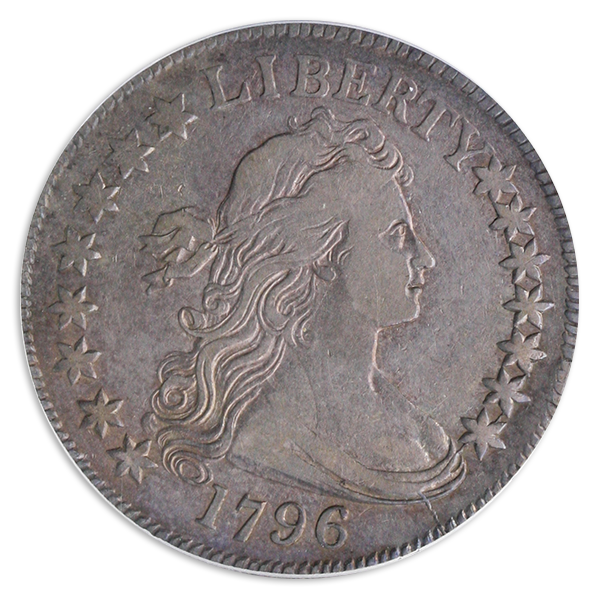 1796 Draped Bust Half Dollar 15 Stars PCGS XF40 CAC 1796 Draped Bust Half Dollar 15 Stars PCGS XF40 CAC