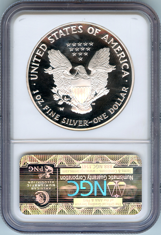 2006-W 1 oz Silver American Eagle NGC PF69 Ultra Cameo