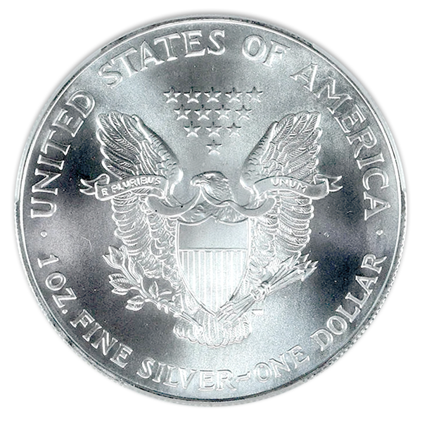 1998 1 oz Silver Eagle CACG 1998 1 oz Silver Eagle CACG