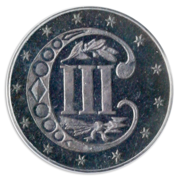 1864 3 Cent Silver PCGS PR66 CAC CAMEO 1864 3 Cent Silver PCGS PR66 CAC CAMEO